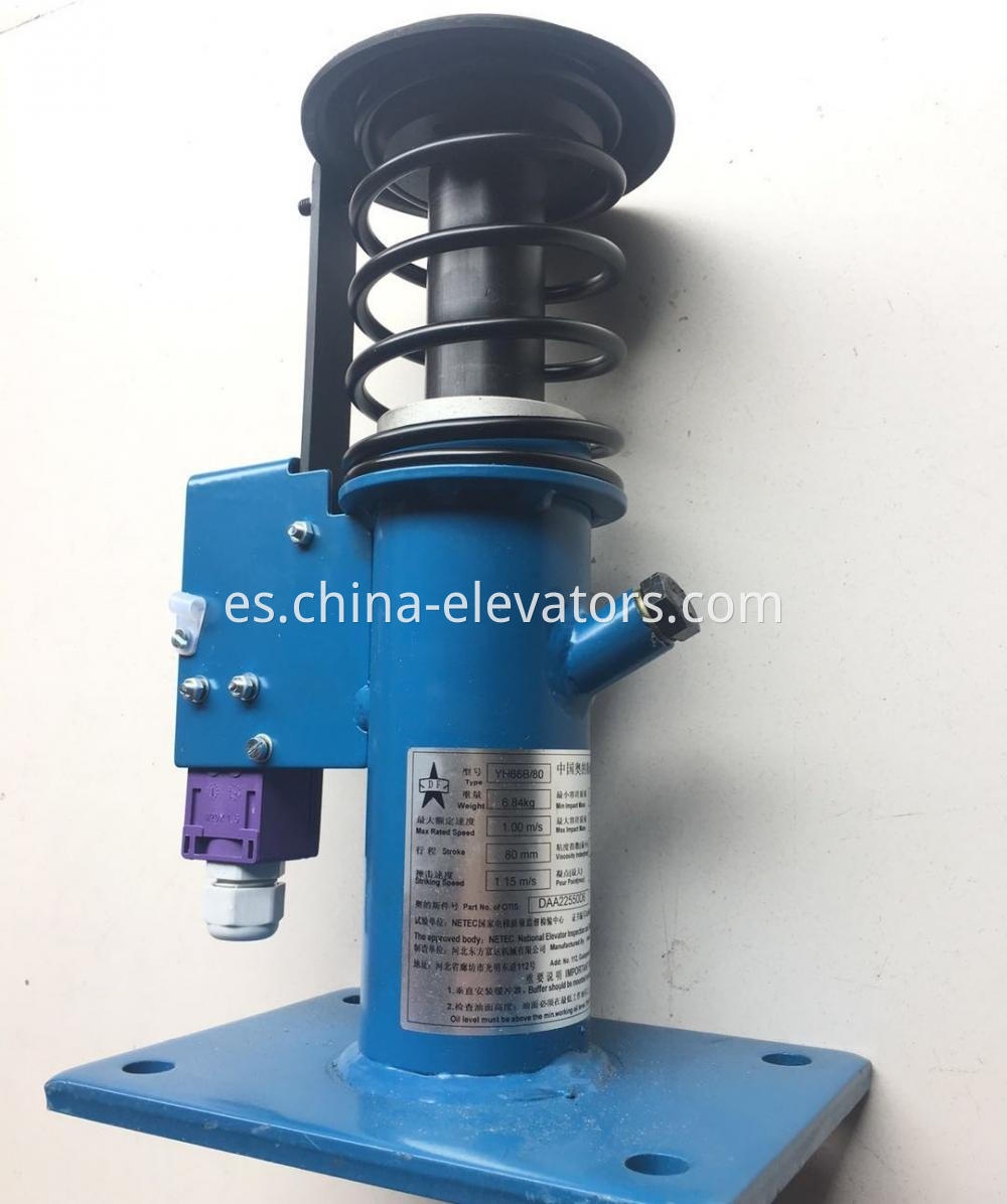 OTIS Buffer de aceite de elevador DAA22550D6 OTIS Elevator Oil Buffer DAA22550D6